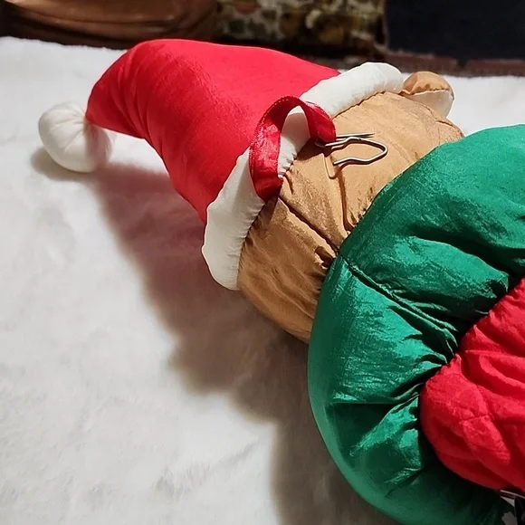 CHRISTMAS STOCKING  TEDDY BEAR 🧸 🐻  WITH JINGLE BELLS 🔔. - Picture 8 of 9